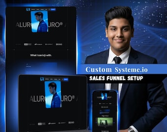 Systeme.io Funnel Setup & Systeme.io Automation Services | Sales Funnel Design | CRM Setup | Digital Download | Systeme.io Automation