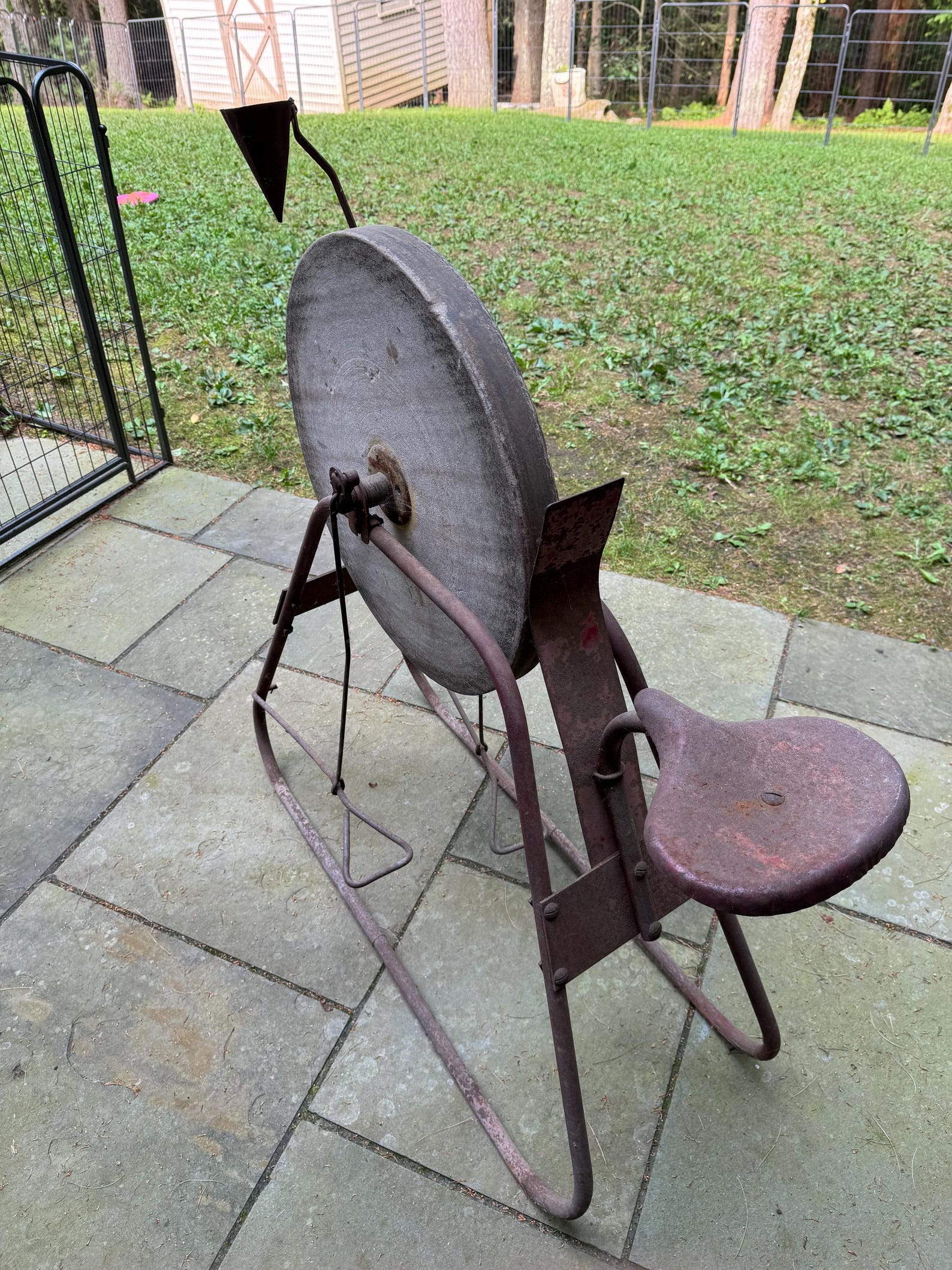 Window Grindstone Antique Grindstone Used in Farming - Etsy