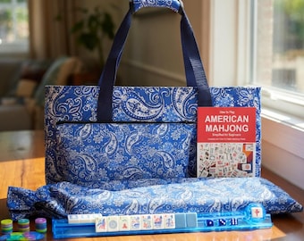 Mahjong Travel Bag Set, Storage for Mahjong Accessories