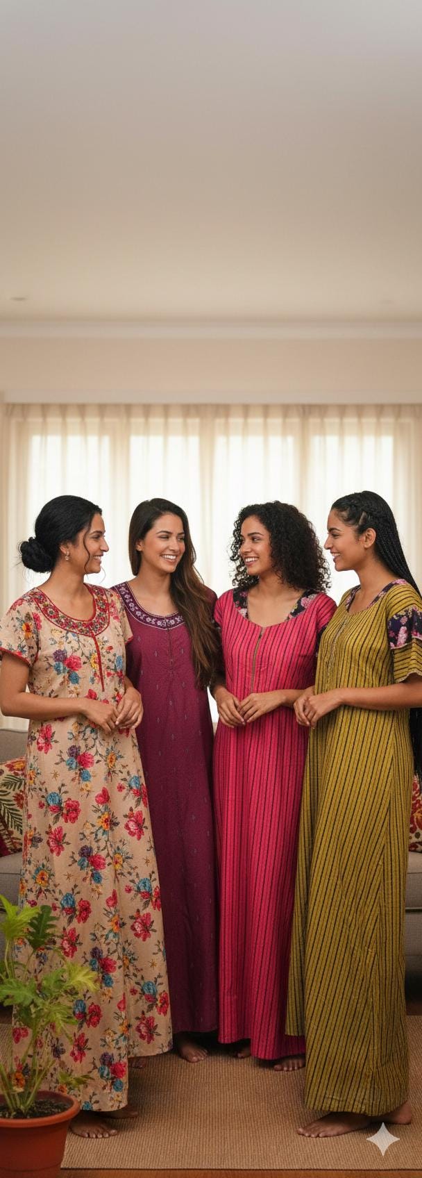 Indian Nighty Womens - Etsy Indian Nighty Womens - Etsy