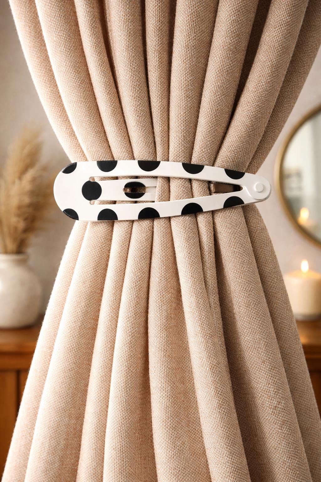 Super Sized Hair Clip Curtain Decor - Etsy