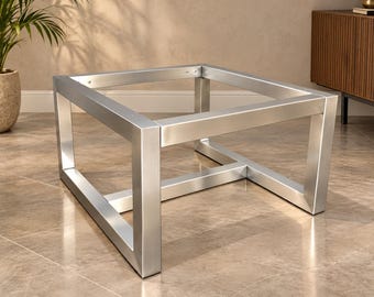 Mordern Stainless Steel Center Table Structure |Custom Height Furniture Legs | Handmade Table For Home Decor