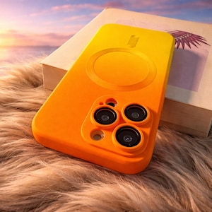Luxury Gradient Pattern Magsafe Wireless Charging Case for iPhone – Magnetic Silicone Cover for iPhone 17, 16, 15, 14, 13, 12, 11 Pro Max