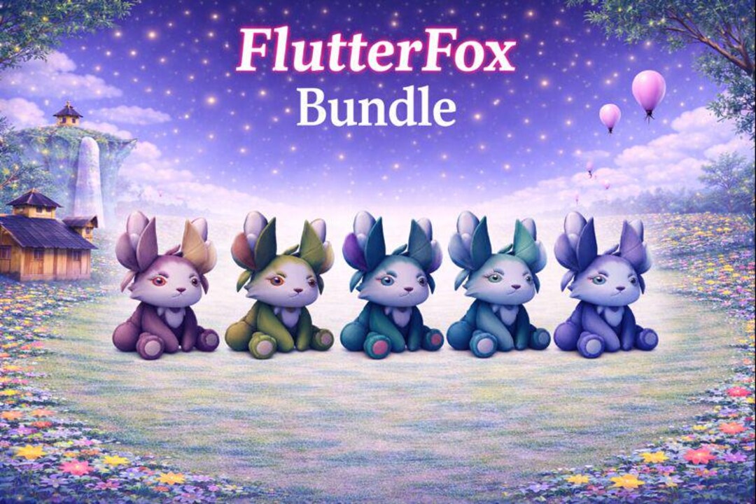 Palia I Flutterfox Bundle - Etsy