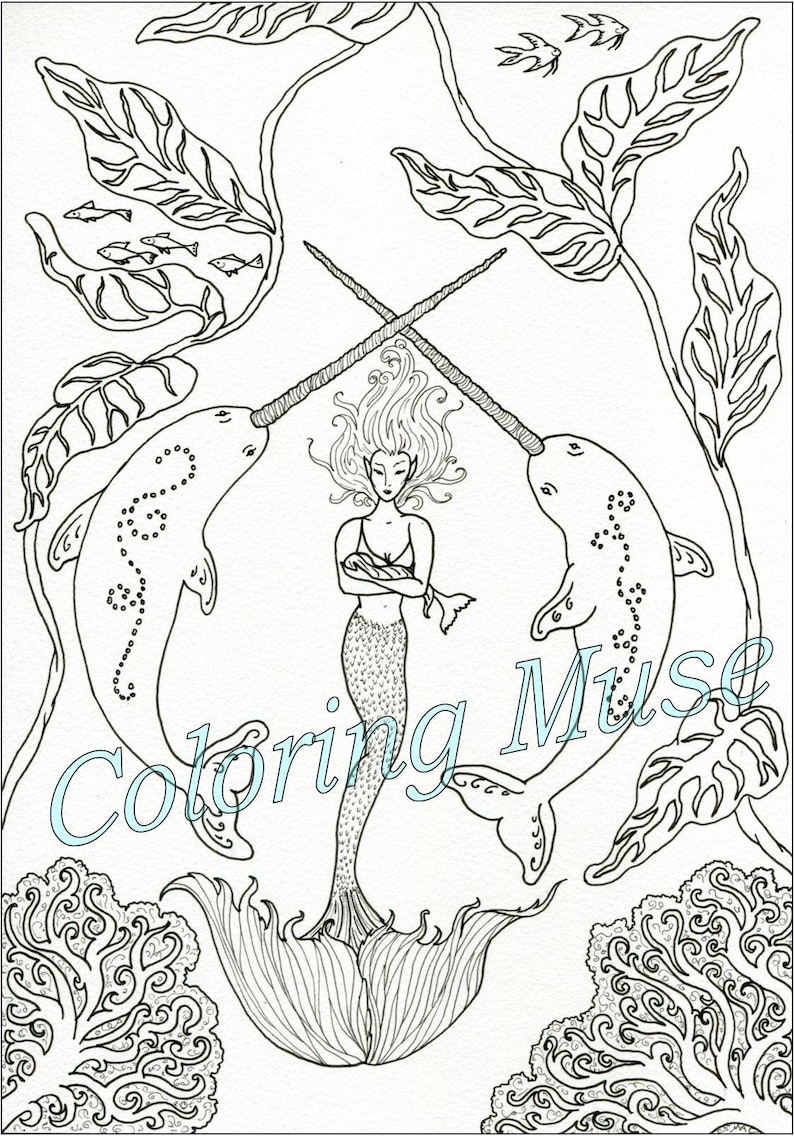 8400 Narwhal Unicorn Coloring Pages Pictures 8400 Narwhal Unicorn Coloring Pages Pictures