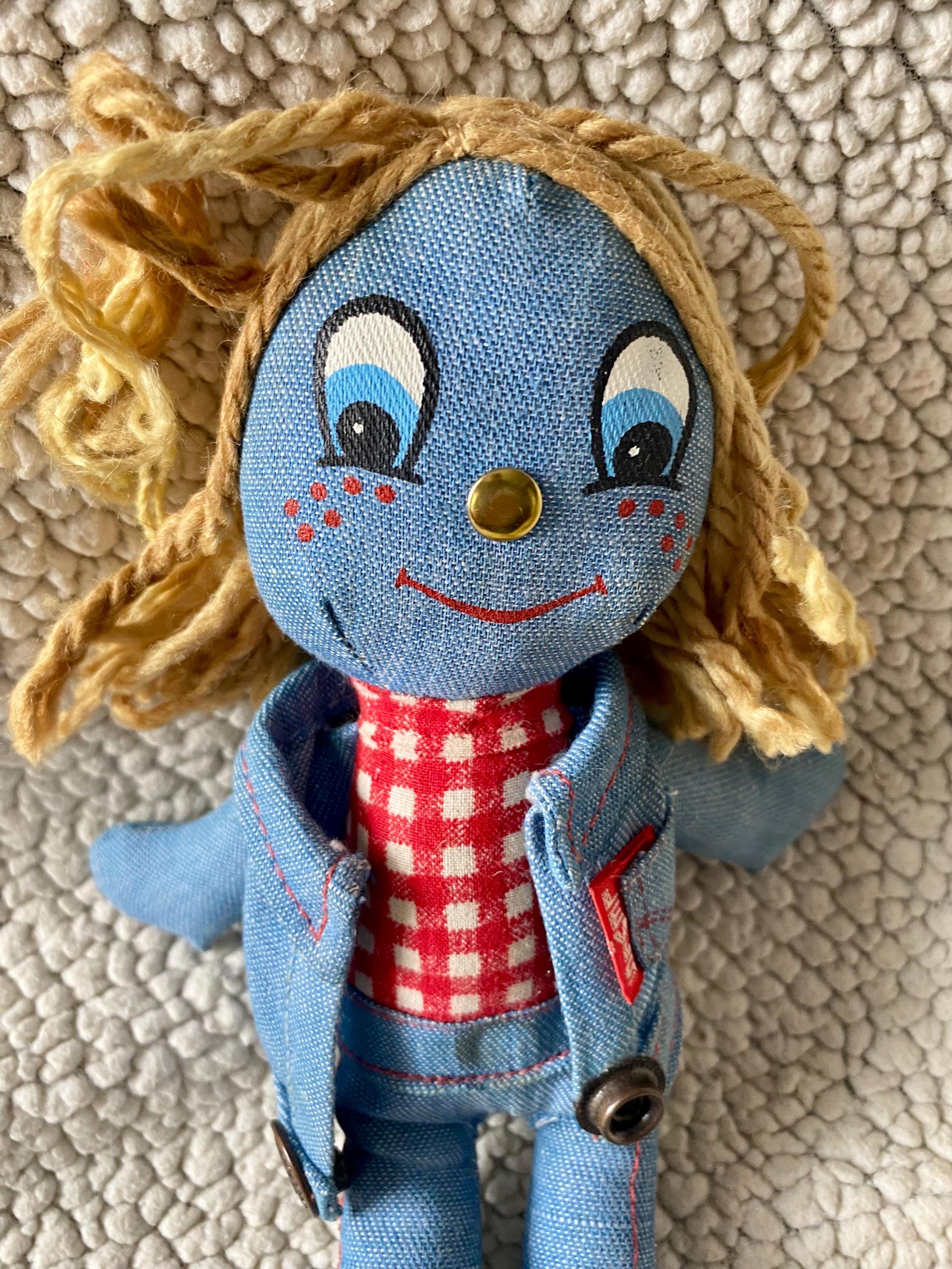 Levi Rag Doll - Etsy