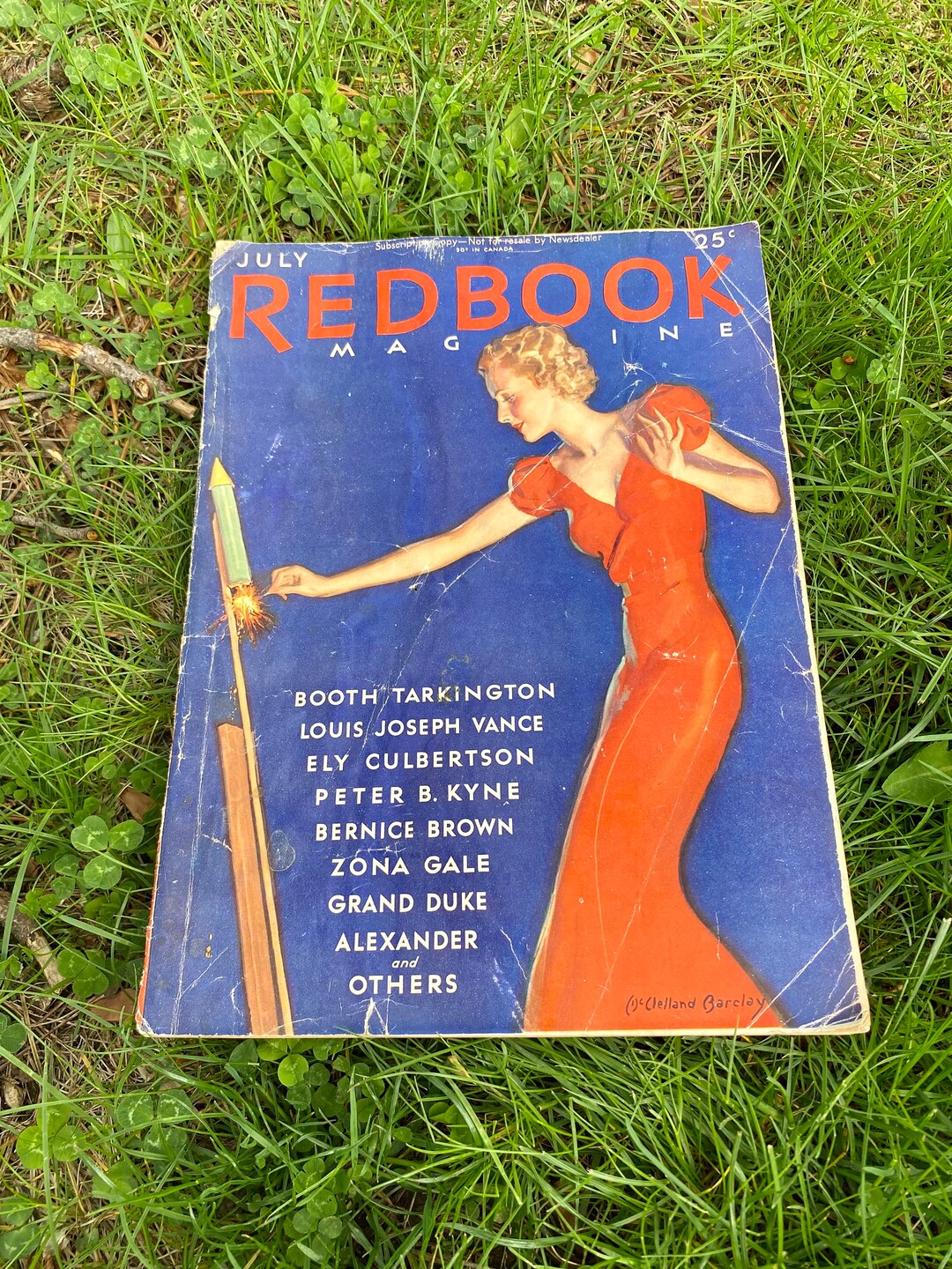 Vintage Redbook Magazine July 1933,complete Magazine, Ephemera,vintage ...