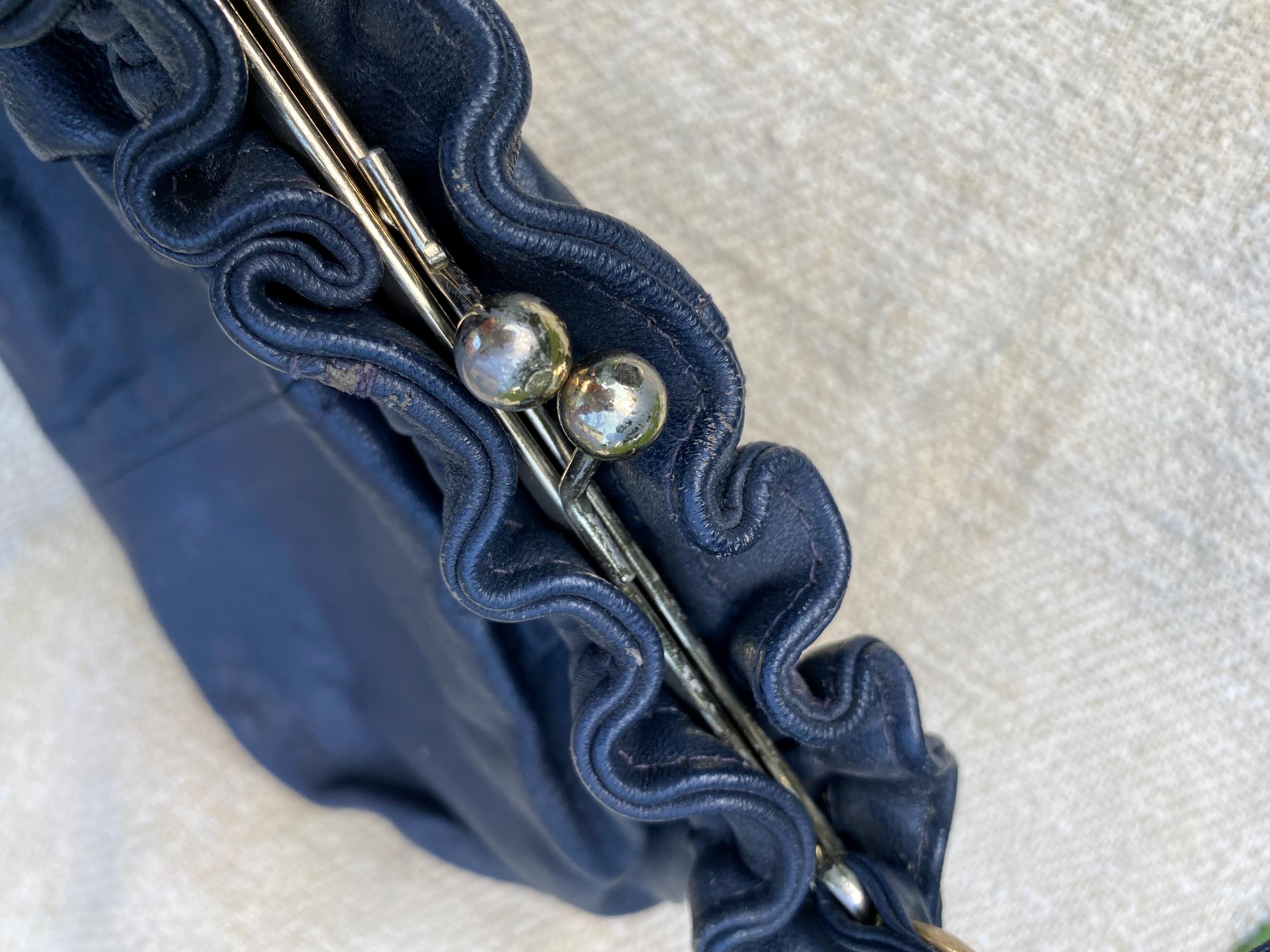 made in italy vintage y2k レザーショルダーバッグ ショルダーバッグ バッグ vintage y2k shoulder bag／ビンテージ