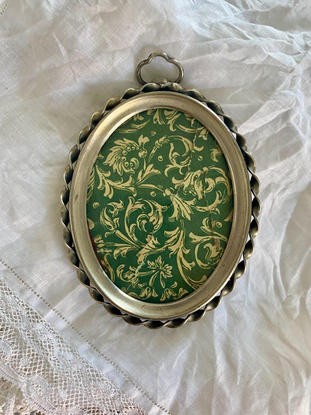Antique Victorian Edwardian 1800s Oval Picture Photo Frame With ...