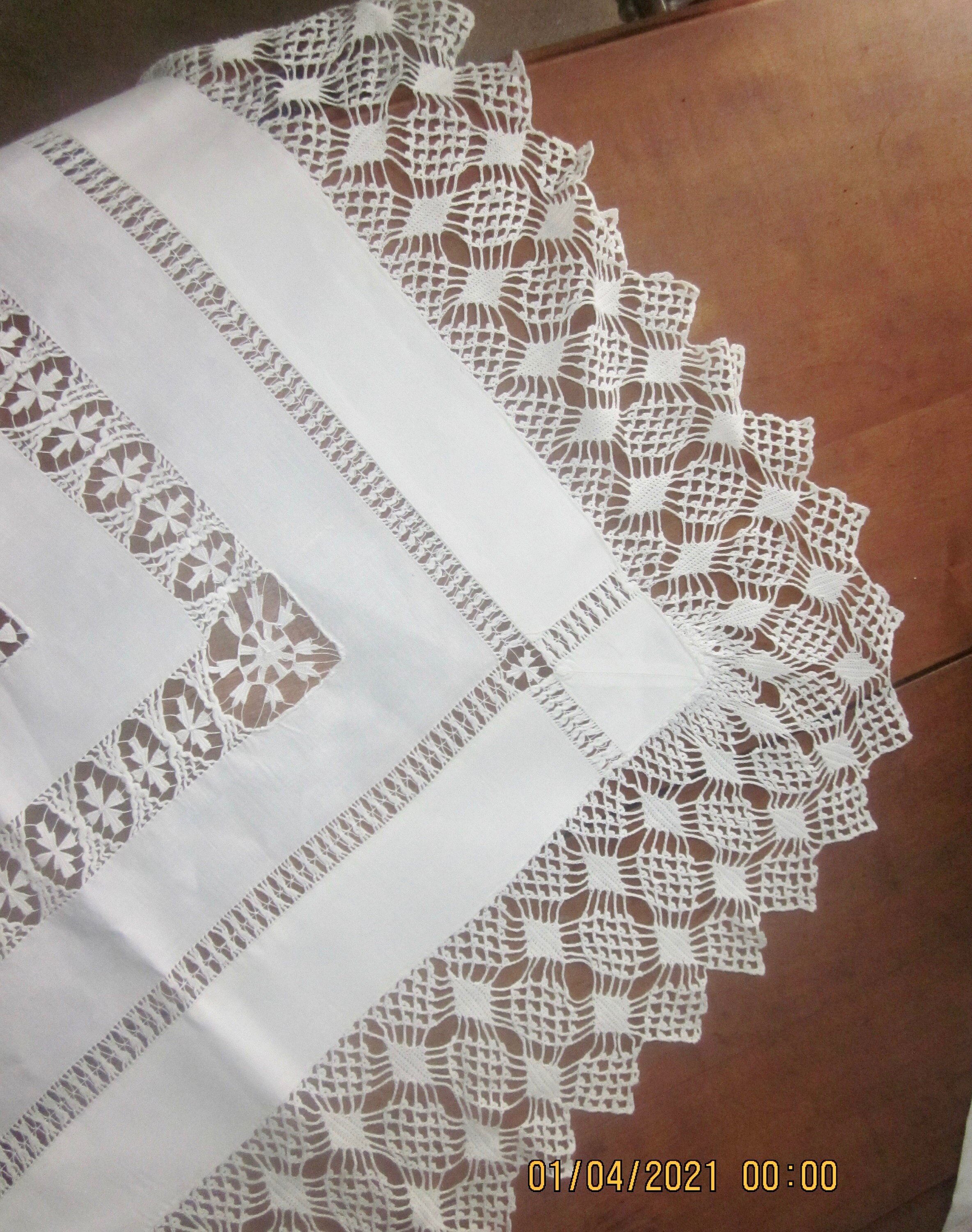 Vintage Italian Sheet/Full/QueenLarge Sheet with Elaborate Etsy