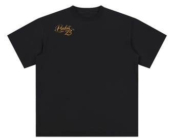 Camiseta de algodón con versículo bíblico/Salmo 23