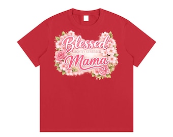 Blessed Mama|Essential Cotton T-Shirt