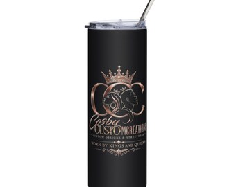 Vaso de acero inoxidable con nuevo logotipo