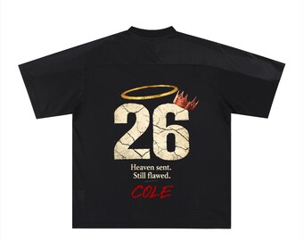 Cole/Camiseta de fútbol de cuello en V de malla extragrande