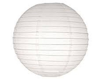 round hanging paper lanterns