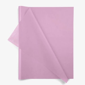 Lila Seidenpapier Bogen - Recycling Geschenkpapier, Bastel- & Verpackungspapier, 50x30 Zoll - 20er, 50er, 100er, biologisch abbaubar