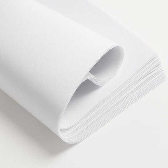 Carta Velina Robusta Bianca PERSONALIZZATA Gr 30 Con Stampa Logo A 1 O 2 Colori - Foto 5