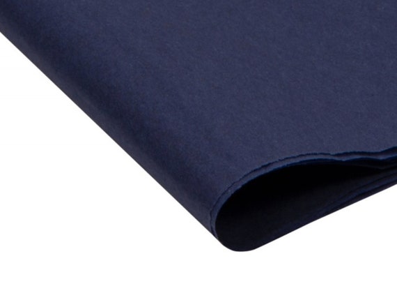 Navy Blue Tissue Paper Sheets 20/ 50/100 High Quality 20x 30 Midnight Blue  Wrapping Paper Dark Blue Craft Tissue Paper Gift Box Packaging 