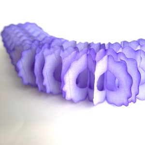 Ghirlanda di carta velina classica lavanda a nido d'ape da 360 cm/11,8 piedi per matrimonio, compleanno, baby shower, fondale fotografico, festoni riutilizzabili per feste