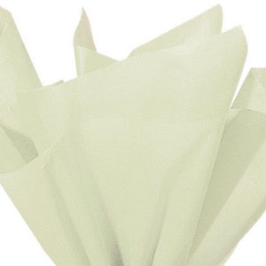 Carta velina di qualità premium color menta pallido, 10 fogli di carta da regalo verde chiaro, carta per artigianato, imballaggio, carta fai da te, imballaggio natalizio