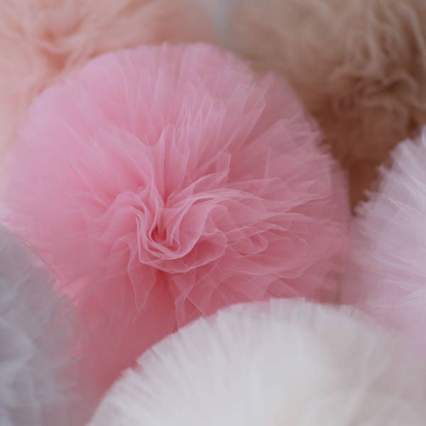 Large tulle pom pom | Tulle nursery decor | Large tulle ball