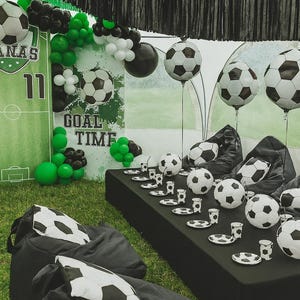Football Party Fringe Garland: Handmade Ceiling Decor