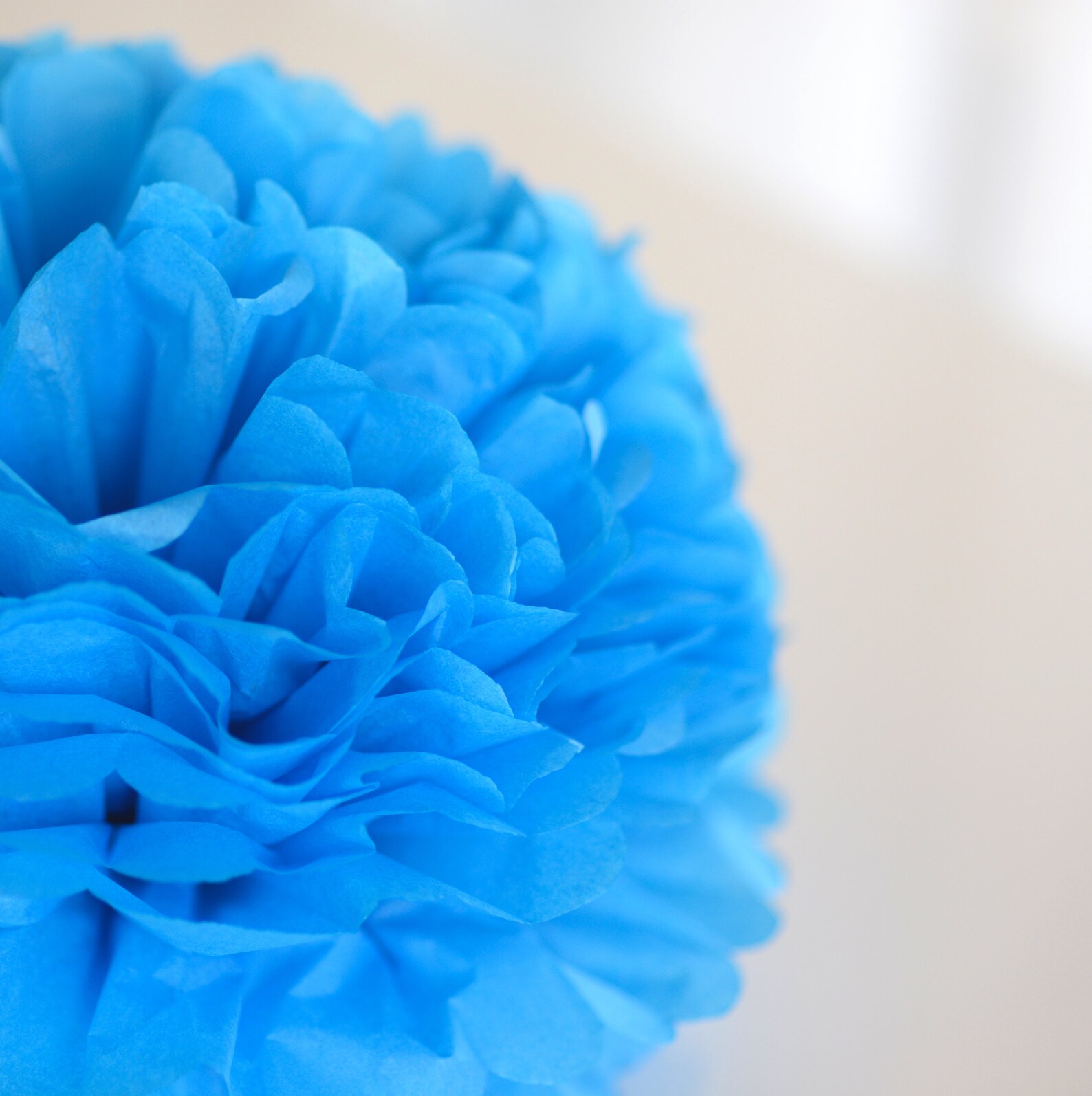 Fiesta Blue Paper Flowers Boy Baby Shower Boys Party Etsy