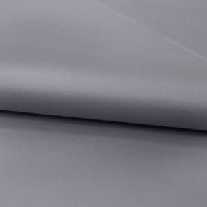 May include: A close-up shot of a folded, solid gray fabric. The material appears smooth and has subtle variations in tone, creating a soft, textured appearance. The folds add depth and dimension to the image.