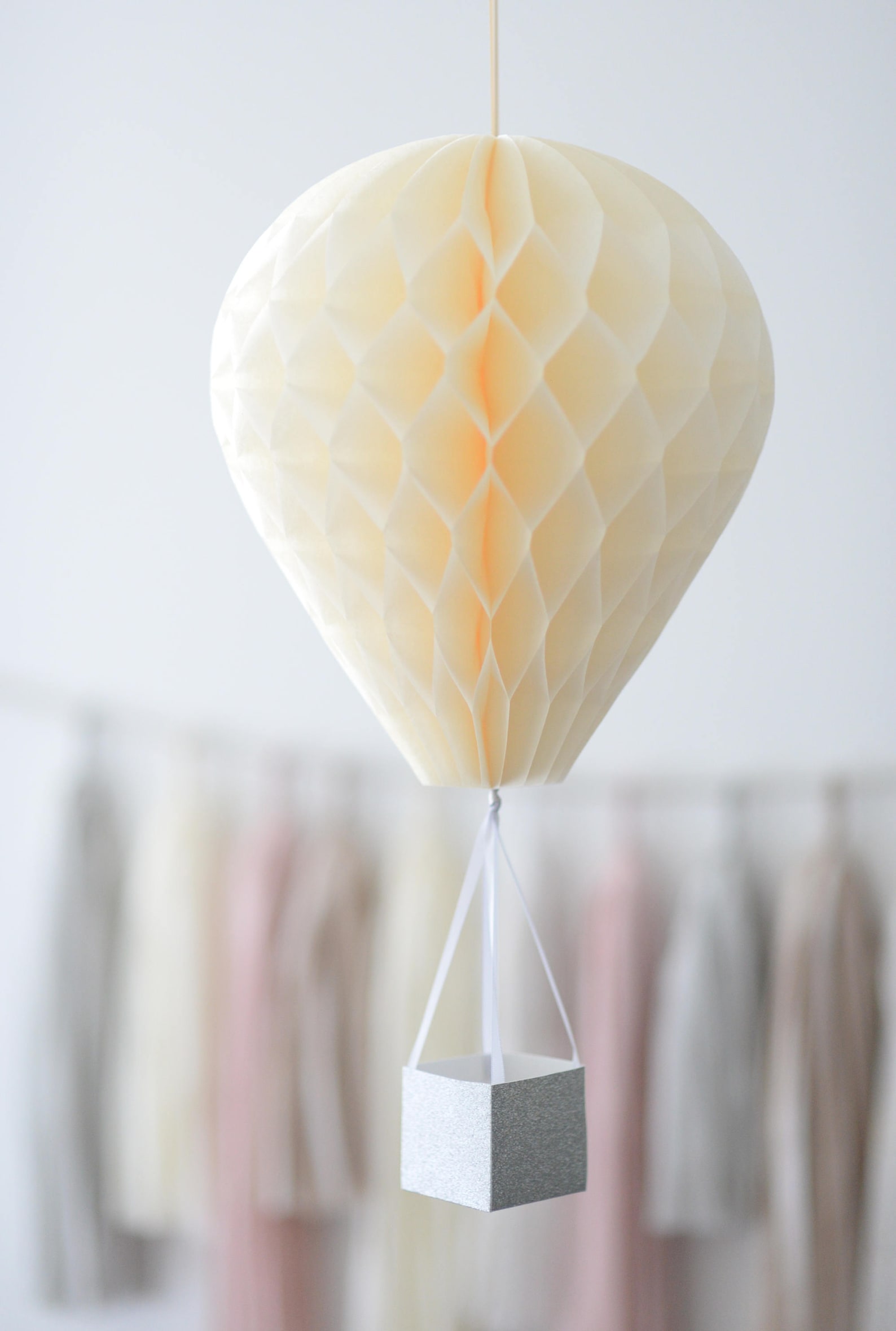 Hot Air Balloon Decoration 52cm Tissue paper hot air balloon Etsy