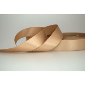 Zobelbraunes Satinband - doppelseitiges Luxus-Band für Geschenke, Basteln, Hochzeiten & DIY-Projekte (6 mm/12 mm)
