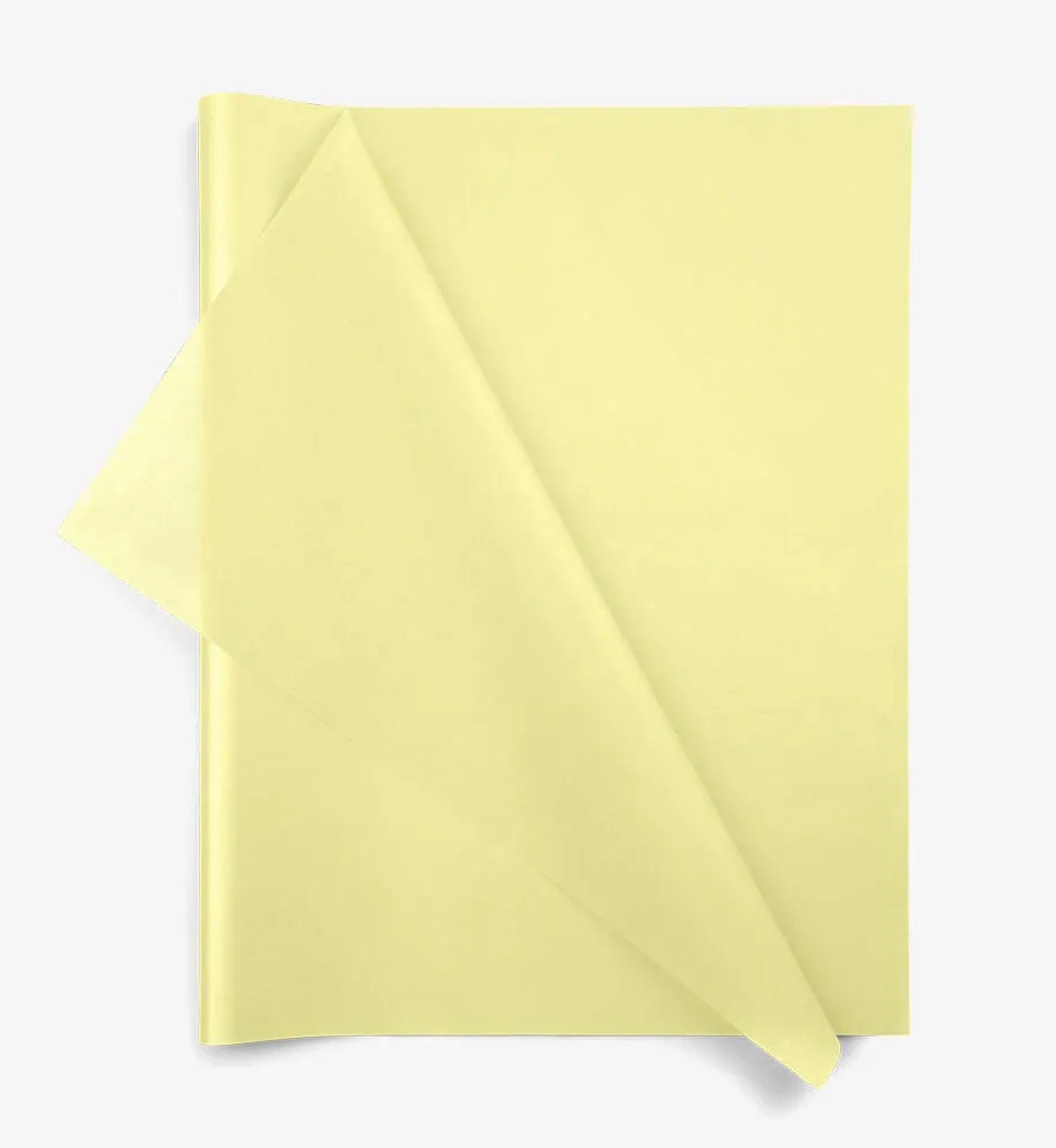 CONFEZIONE 24 FOGLI CARTA VELINA 21 GR COLORE BIANCO PERLA METALLIZZATO
