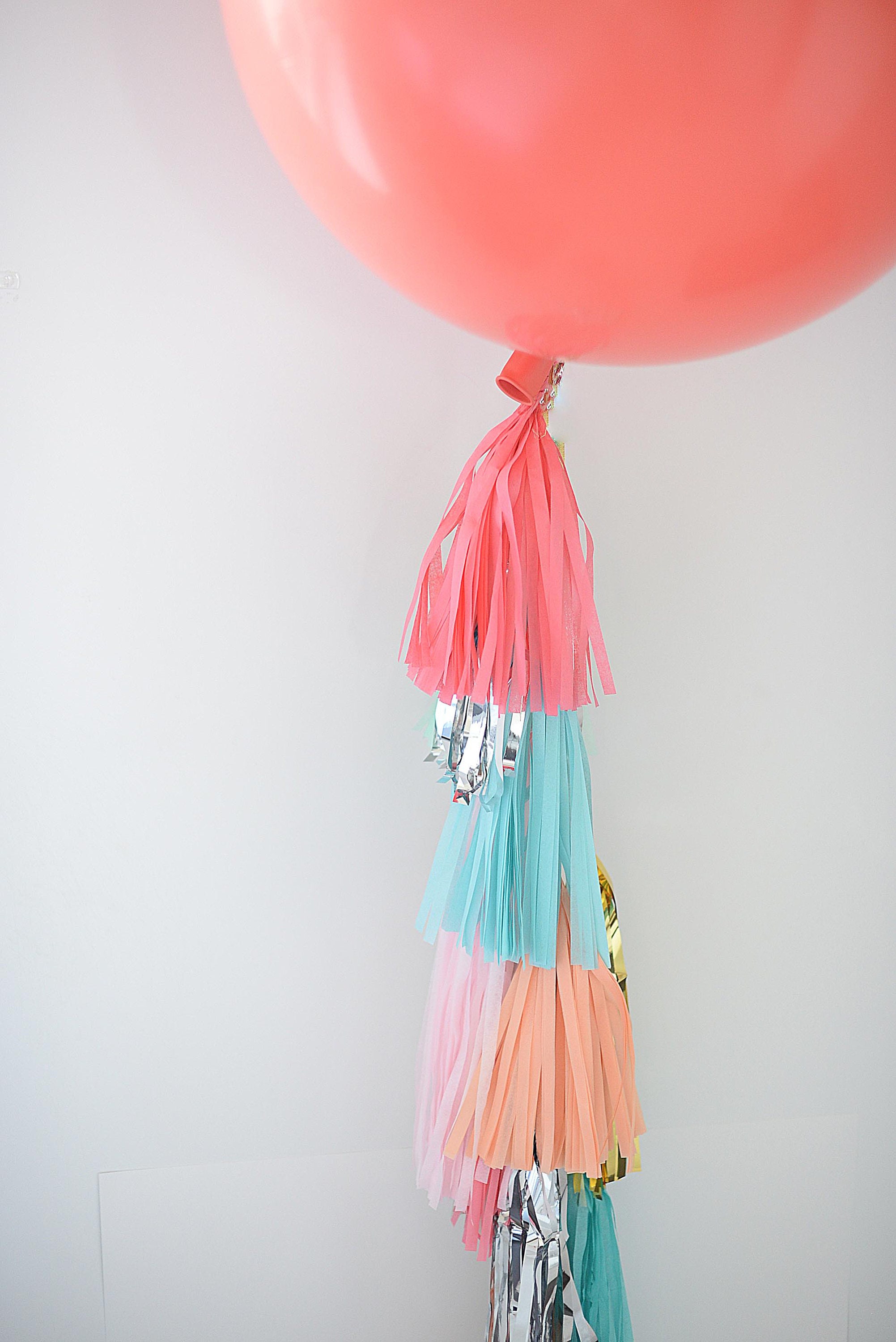 Tassel Tail Fringe for Bag Balloon DIY How To – Pretty Little Party Shop