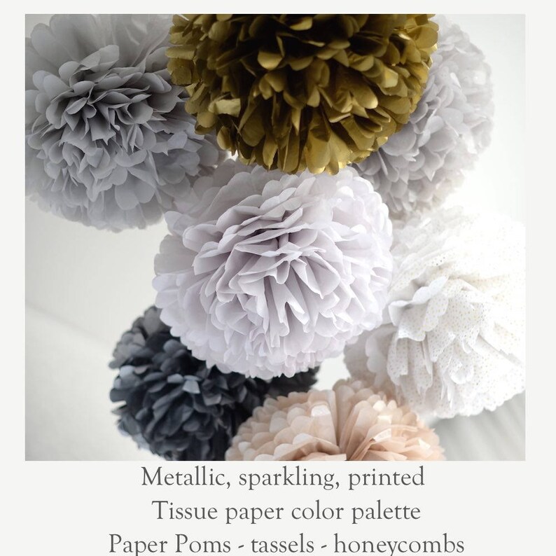 paper pompom flower paper pompom flower