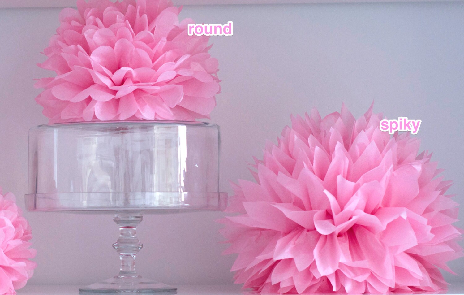 Fiori pom pom in carta velina metallizzata oro rosa, decorazioni primaverili, decorazioni per la laurea, Pasqua, compleanni, matrimoni e feste di fidanzamento - Italia