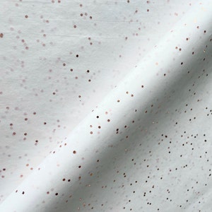 Rose Gold auf Weiß Seidenpapier Blätter 20 “x30” 20/50/100 Rose Gold EDELSTEINE Geschenkpapier säurefrei