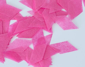 Pink tissue paper confetti | Pink hen party decoration