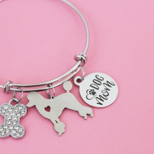 Dog Mom Bracelet Dog Charm Bracelet Custom Dog Bracelet