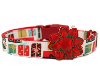 Bow Dog Accessory Christmas Dog Collar Add-on Bow Dog Collar Accessory