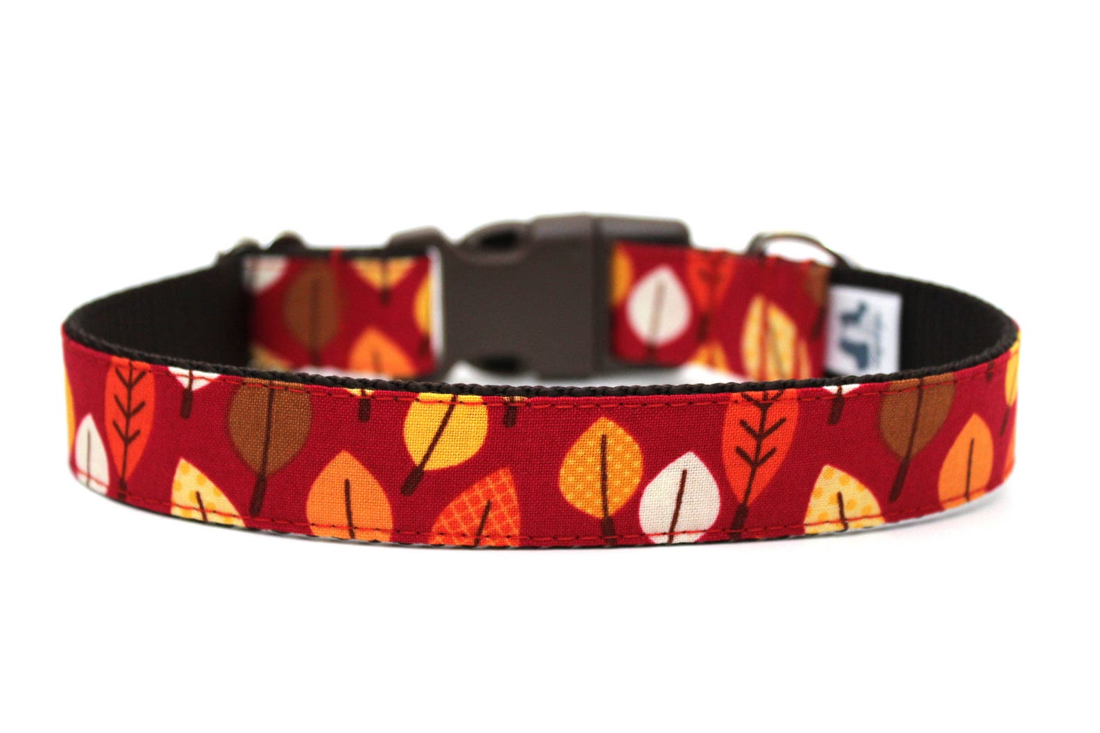 Autumn Leaves Dog Collar 1 Fall Dog Collar Autumn Dog Etsy