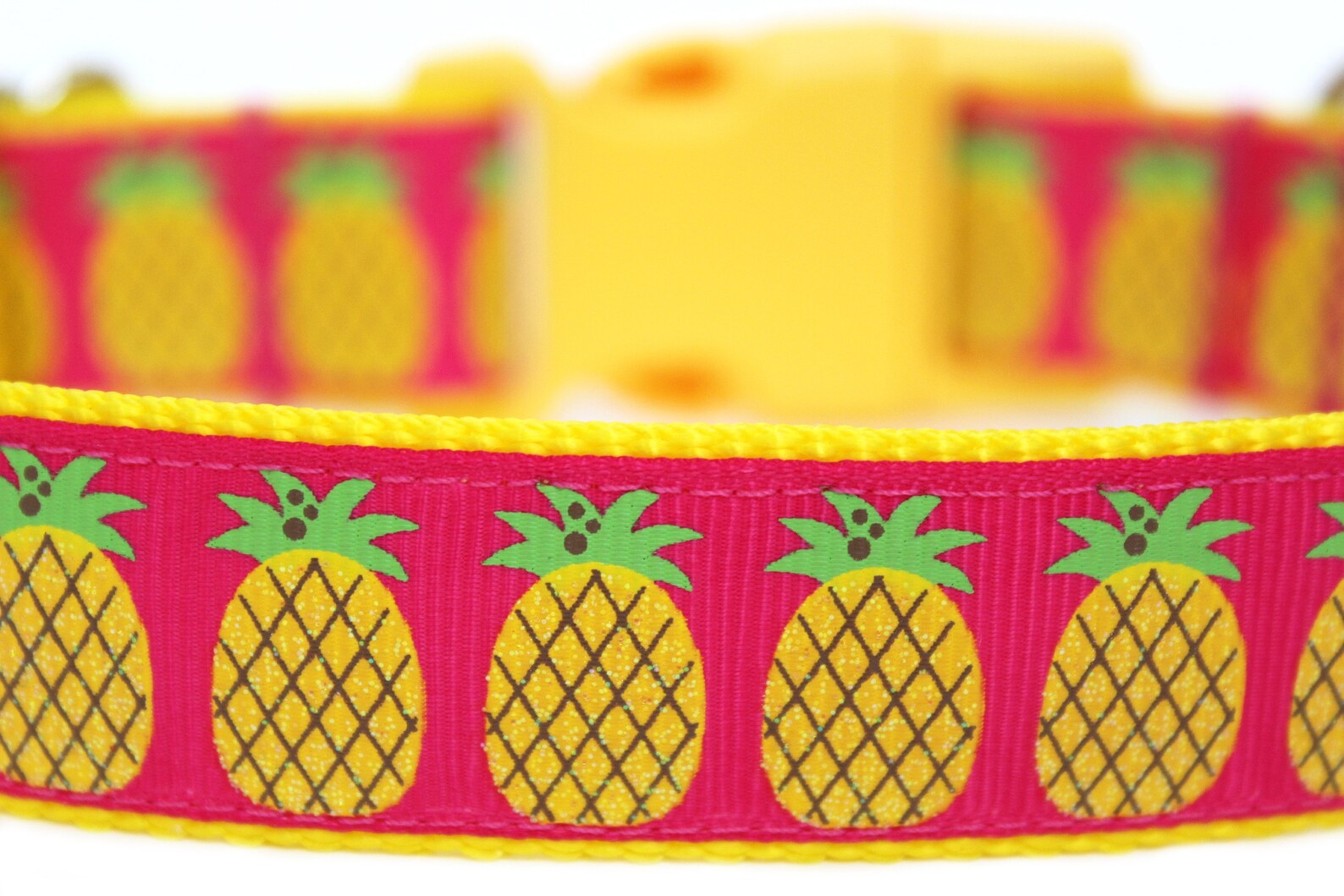 Pineapple Dog Collar 1 Summer Dog Collar Etsy