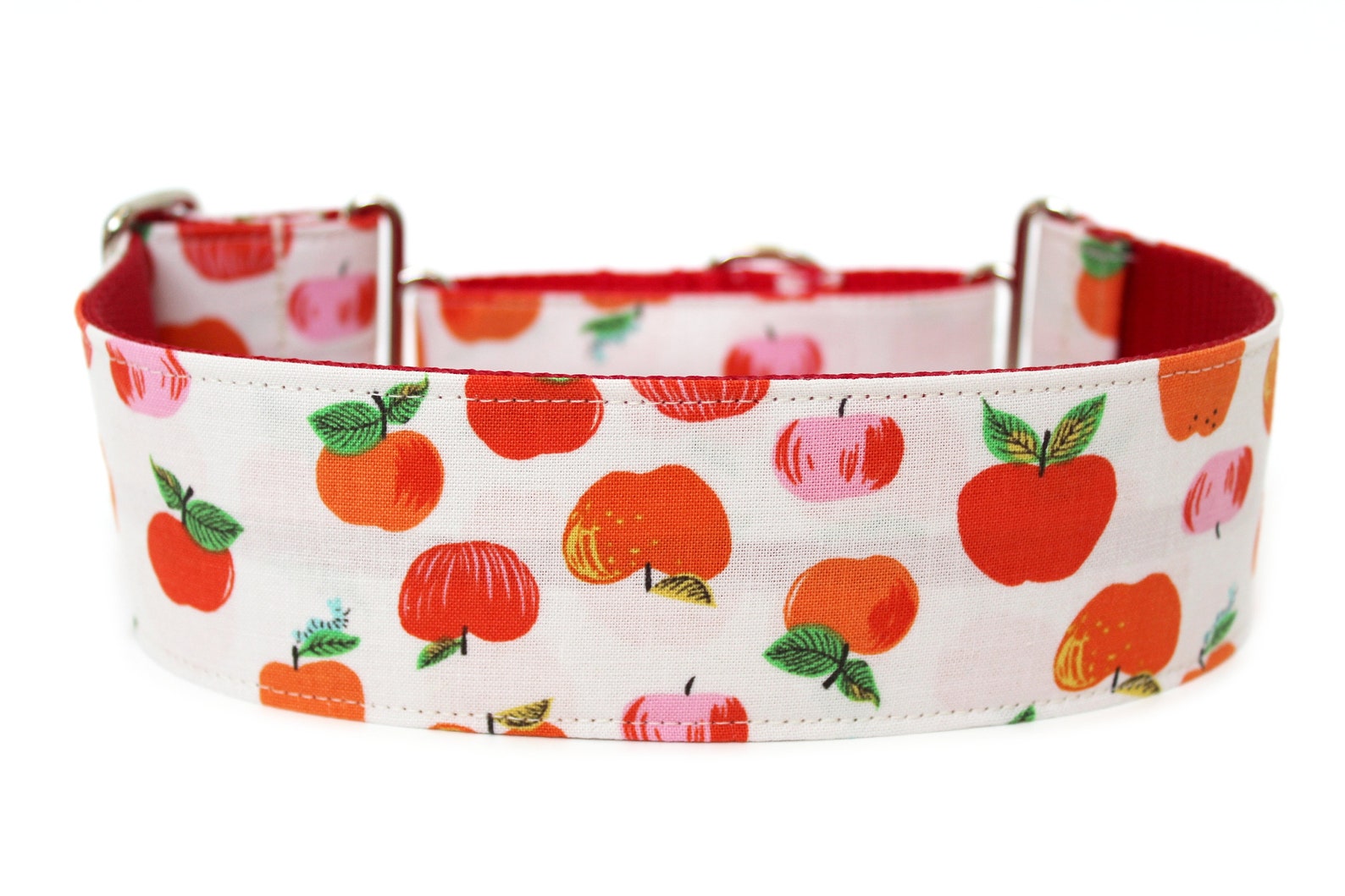 Apple Dog Collar 2 Wide Martingale Dog Collar for Large Etsy