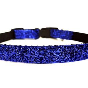Royal Blue Dog Collar 5/8&quot; Small Dog Collar