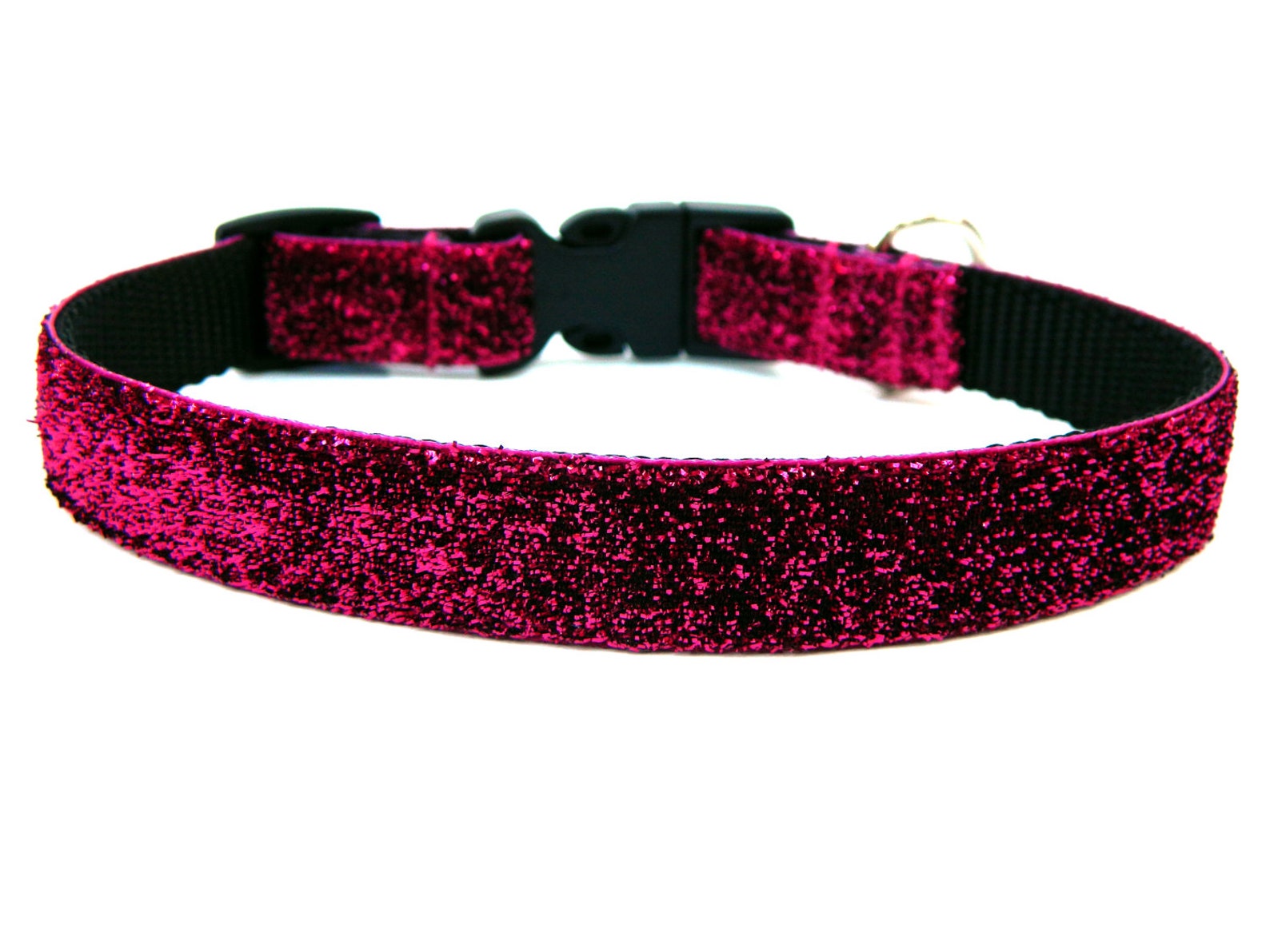 Pink Dog Collar 3/4 Glitter Dog Collar Etsy
