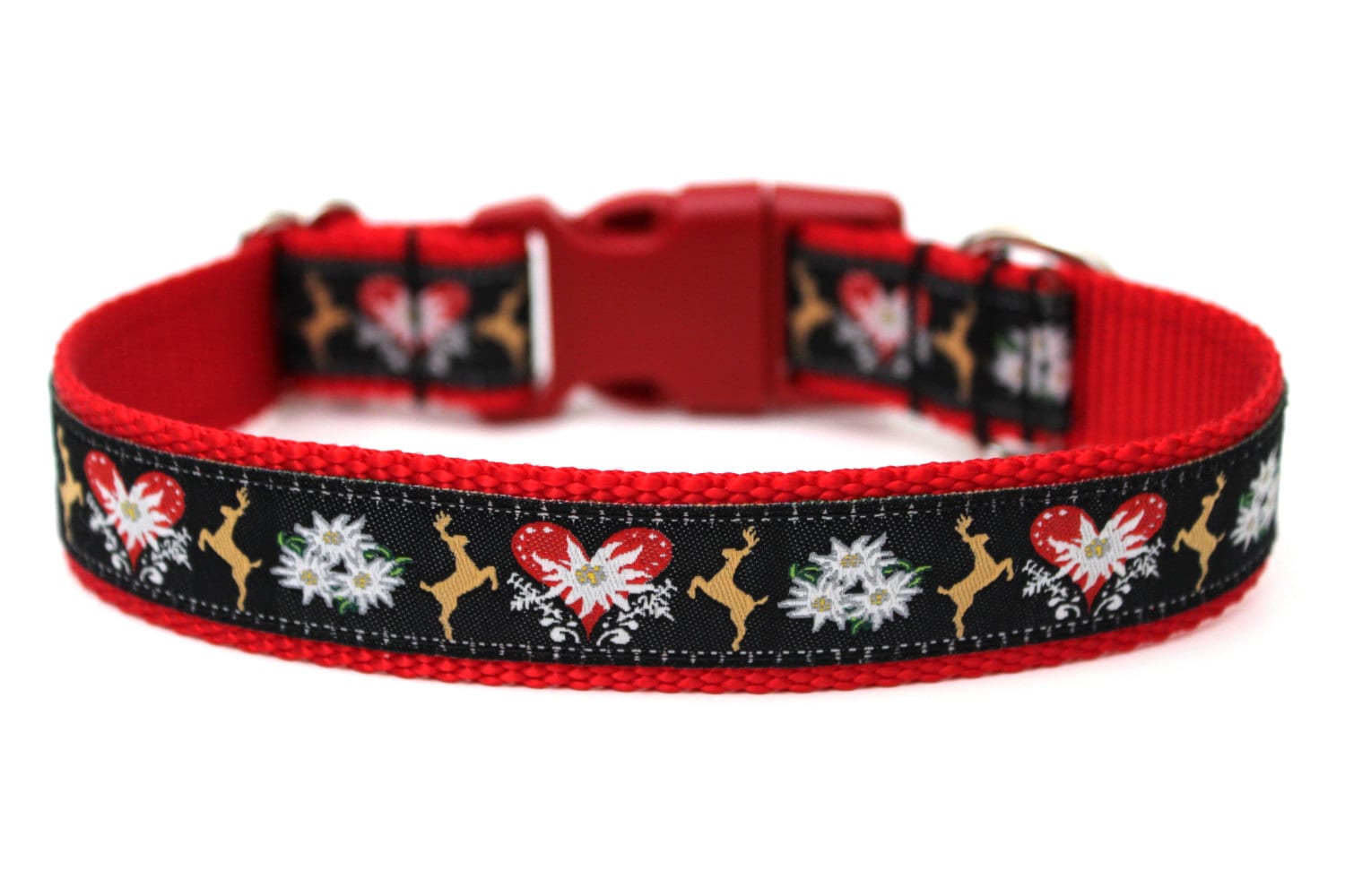 Christmas Dog Collar 1 Winter Dog Collar SIZE LARGE Etsy