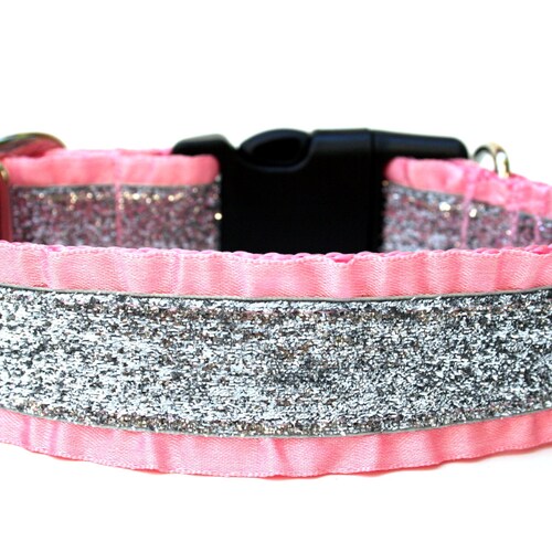 Ruffle Dog Collar 1.5 Glitter Dog Collar Etsy