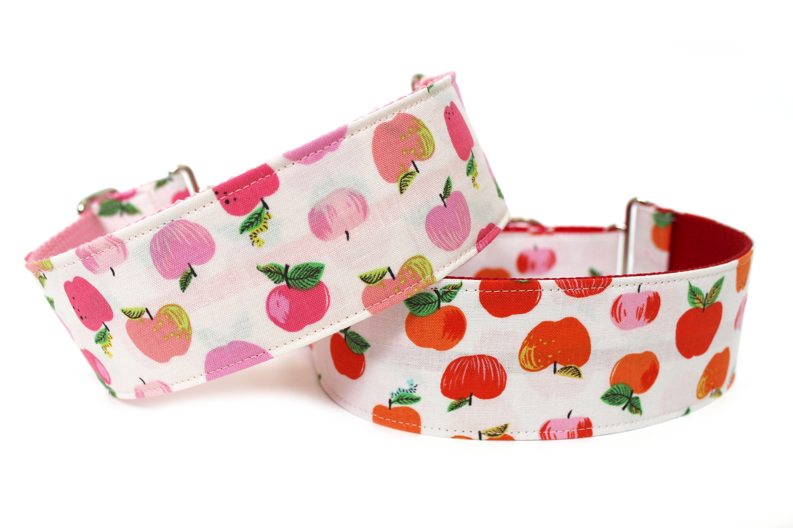 Apple Dog Collar 2 wide Martingale Dog Collar for Large Etsy