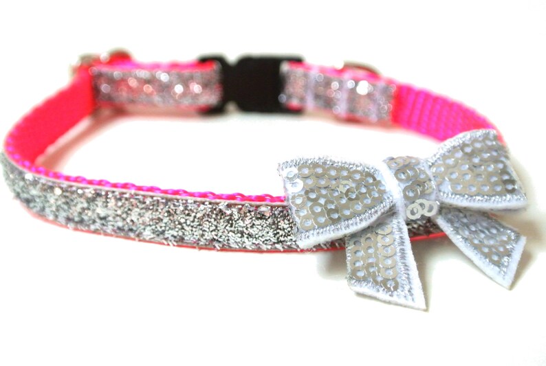Teacup Dog Collar 3/8 Glitter Dog Collar Etsy