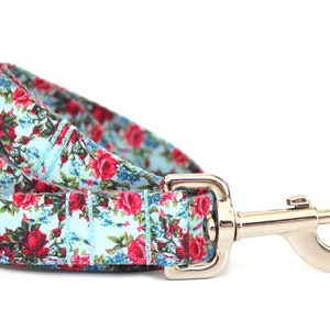 Floral Dog Leash 1&quot; Spring Dog Leash