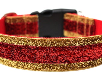 Glitter Dog Collar 1.5" Large Dog Collar