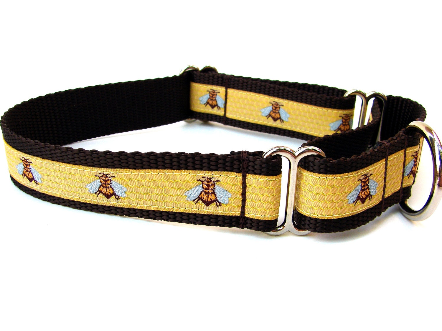 bumble bee dog collar